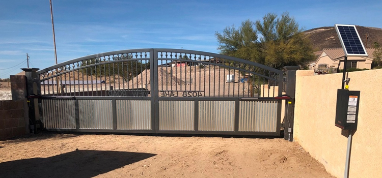 Ramset Solar Panel Gate Motor Installation in Northridge